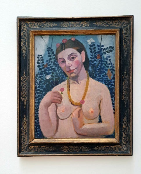 Basel Kunstmuseum: Reise durch die Jahrhunderte der Kunst - Paula Modersohn-Becker
Selbstbildnis als Halbakt mit Bernsteinkette II, 1906 (Sommer)